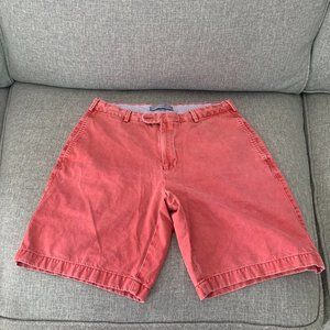 Peter Millar Mens Pima Cotton Comfort Red Shorts